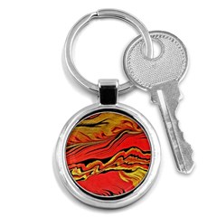 Warrior s Spirit Key Chain (round) by BrenZenCreations