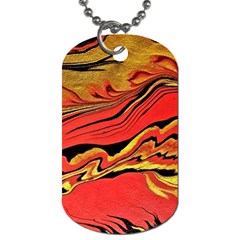 Warrior s Spirit Dog Tag (one Side) by BrenZenCreations