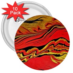 Warrior s Spirit 3  Buttons (10 Pack)  by BrenZenCreations