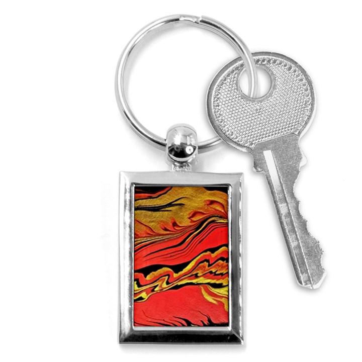 Warrior s Spirit Key Chain (Rectangle)