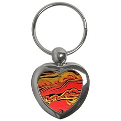 Warrior s Spirit Key Chain (heart) by BrenZenCreations