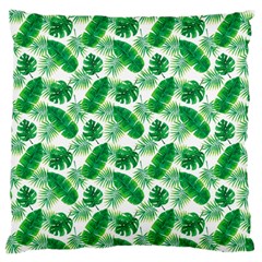 Tropical Leaf Pattern Large Cushion Case (two Sides) by Dutashop