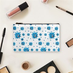 Illustrations Virus Corona Covid Infection Cosmetic Bag (small) by Dutashop