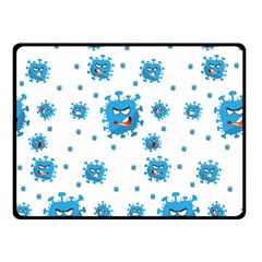 Illustrations Virus Corona Covid Infection Fleece Blanket (small)