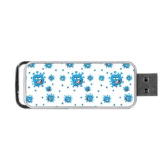 Illustrations Virus Corona Covid Infection Portable Usb Flash (one Side) by Dutashop