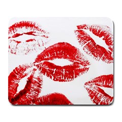 Red Lipsticks Lips Make Up Makeup Large Mousepads by Dutashop