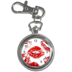 Red Lipsticks Lips Make Up Makeup Key Chain Watches by Dutashop