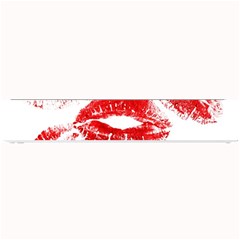 Red Lipsticks Lips Make Up Makeup Small Bar Mats by Dutashop