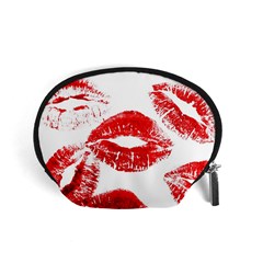 Red Lipsticks Lips Make Up Makeup Accessory Pouch (small) by Dutashop