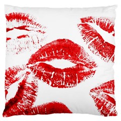 Red Lipsticks Lips Make Up Makeup Standard Flano Cushion Case (two Sides) by Dutashop