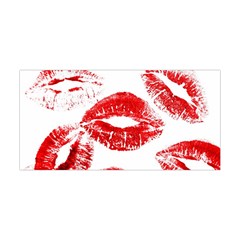 Red Lipsticks Lips Make Up Makeup Yoga Headband by Dutashop