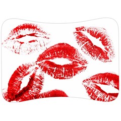 Red Lipsticks Lips Make Up Makeup Velour Seat Head Rest Cushion by Dutashop