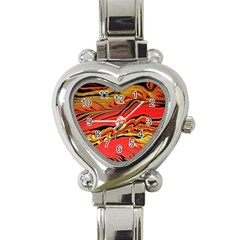 Warrior s Spirit  Heart Italian Charm Watch