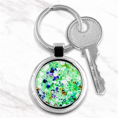 Summer Sequins Key Chain (round) by essentialimage