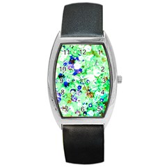 Summer Sequins Barrel Style Metal Watch by essentialimage