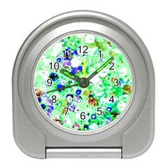 Summer Sequins Travel Alarm Clock by essentialimage