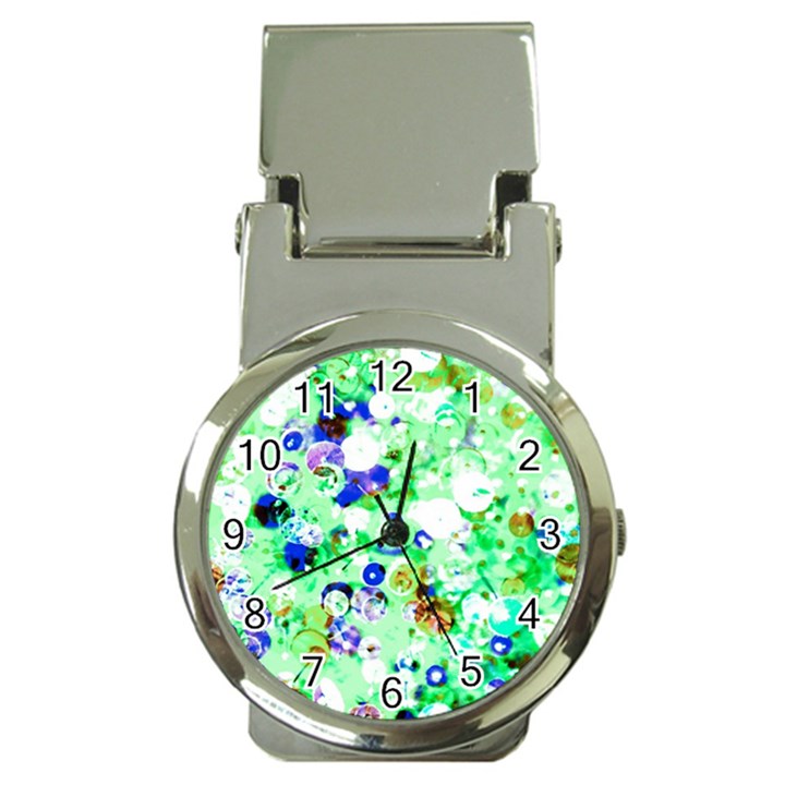 Summer Sequins Money Clip Watches