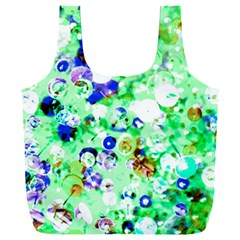 Summer Sequins Full Print Recycle Bag (xxl)