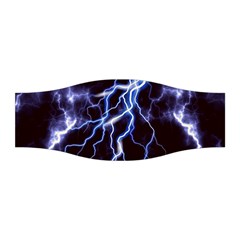 Blue Thunder at night, Colorful Lightning graphic Stretchable Headband