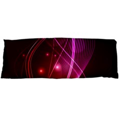  Colorful Arcs In Neon Light, Modern Graphic Art Body Pillow Case (dakimakura) by picsaspassion