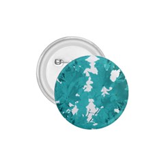 Blue Autumn Maple leaves collage, graphic design 1.75  Buttons