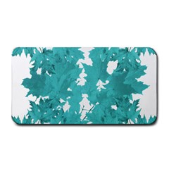 Blue Autumn Maple Leaves Collage, Graphic Design Medium Bar Mats by picsaspassion