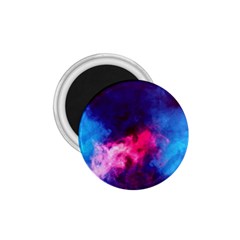 Colorful Pink And Blue Disco Smoke - Mist, Digital Art 1 75  Magnets by picsaspassion