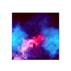 Colorful Pink And Blue Disco Smoke - Mist, Digital Art Satin Bandana Scarf by picsaspassion