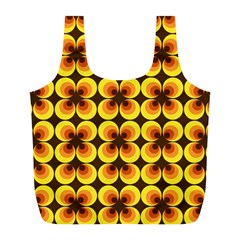 Zappwaits-retro Full Print Recycle Bag (l) by zappwaits