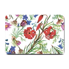 Summer Flowers Small Doormat  by goljakoff