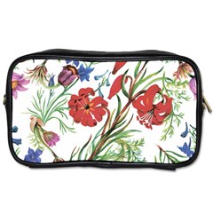 Summer Flowers Toiletries Bag (two Sides) by goljakoff