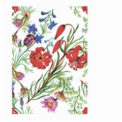 Summer Flowers Large Garden Flag (two Sides) by goljakoff