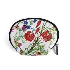 Summer Flowers Accessory Pouch (small) by goljakoff