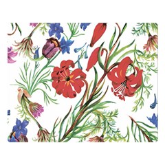 Summer Flowers Double Sided Flano Blanket (large)  by goljakoff