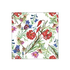 Summer Flowers Satin Bandana Scarf by goljakoff