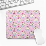 Kawaii Cupcake  Large Mousepads Front