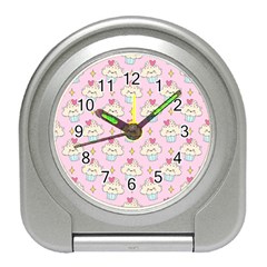 Kawaii Cupcake  Travel Alarm Clock