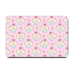 Kawaii Cupcake  Small Doormat 