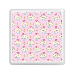 Kawaii Cupcake  Memory Card Reader (square) by lisamaisak