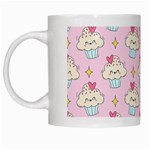 Kawaii Cupcake  White Mugs Left