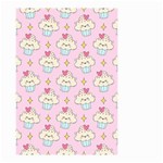 Kawaii Cupcake  Small Garden Flag (Two Sides) Front