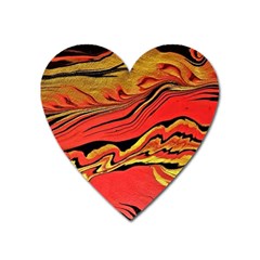 Warrior s Spirit  Heart Magnet