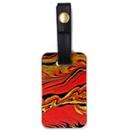 Warrior s Spirit  Luggage Tag (one side) Front