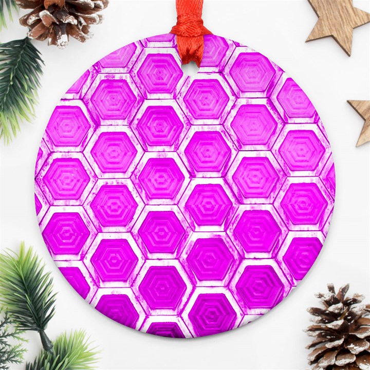 Hexagon Windows Ornament (Round)