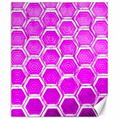 Hexagon Windows Canvas 8  X 10  by essentialimage