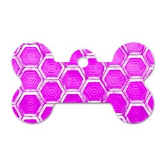 Hexagon Windows Dog Tag Bone (one Side) by essentialimage