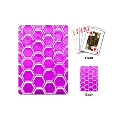 Hexagon Windows Playing Cards Single Design (mini) by essentialimage