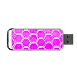 Hexagon Windows Portable USB Flash (One Side) Front