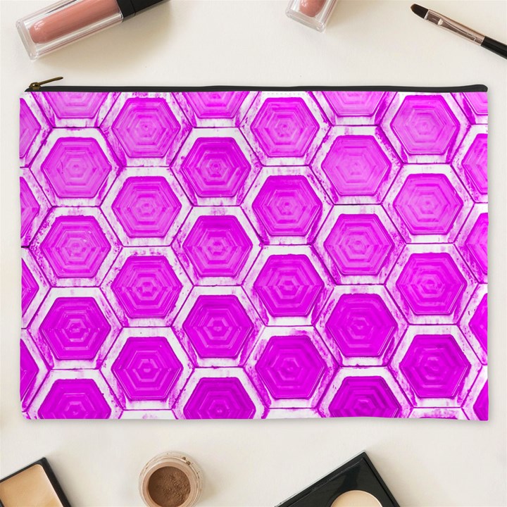 Hexagon Windows Cosmetic Bag (XXXL)