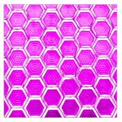 Hexagon Windows Large Satin Scarf (square) by essentialimage